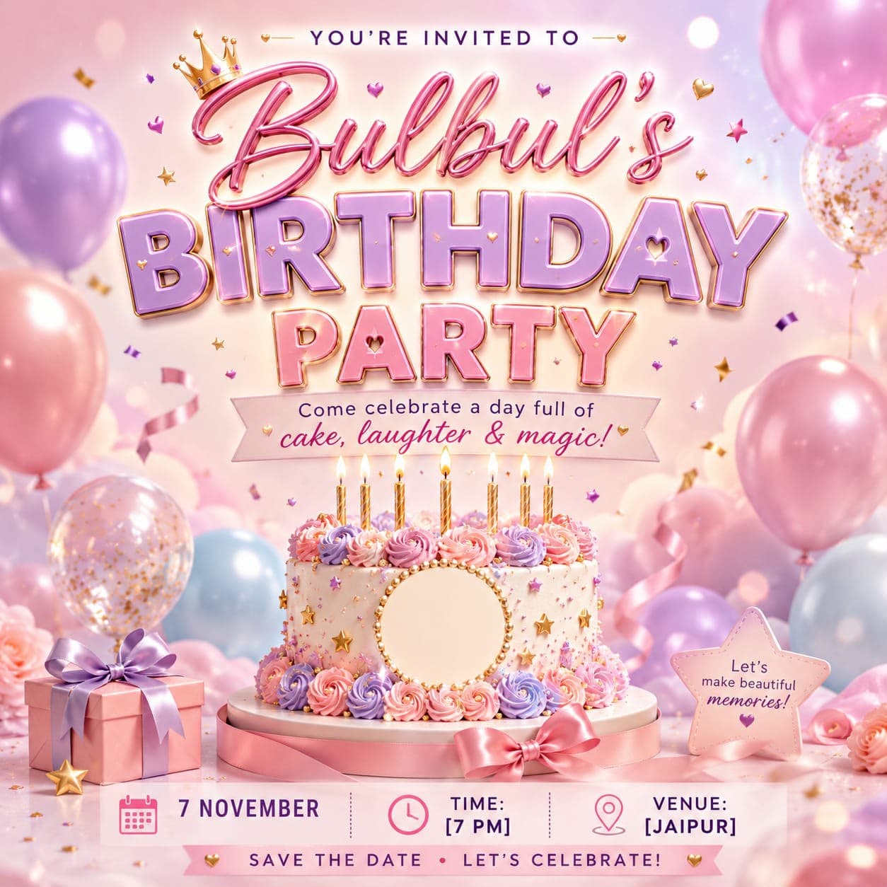 Bulbul's BIRTHDAY PARTY