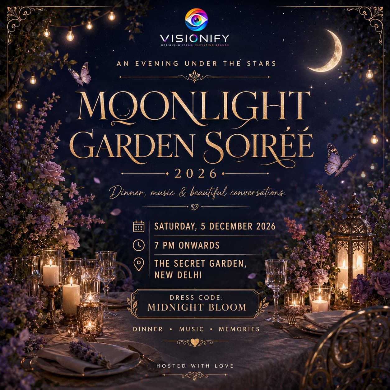 MOONLIGHT GARDEN SOIREE