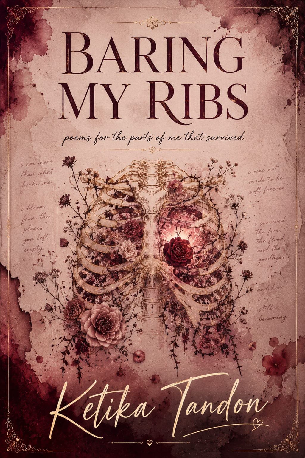 BARING MY RIBS